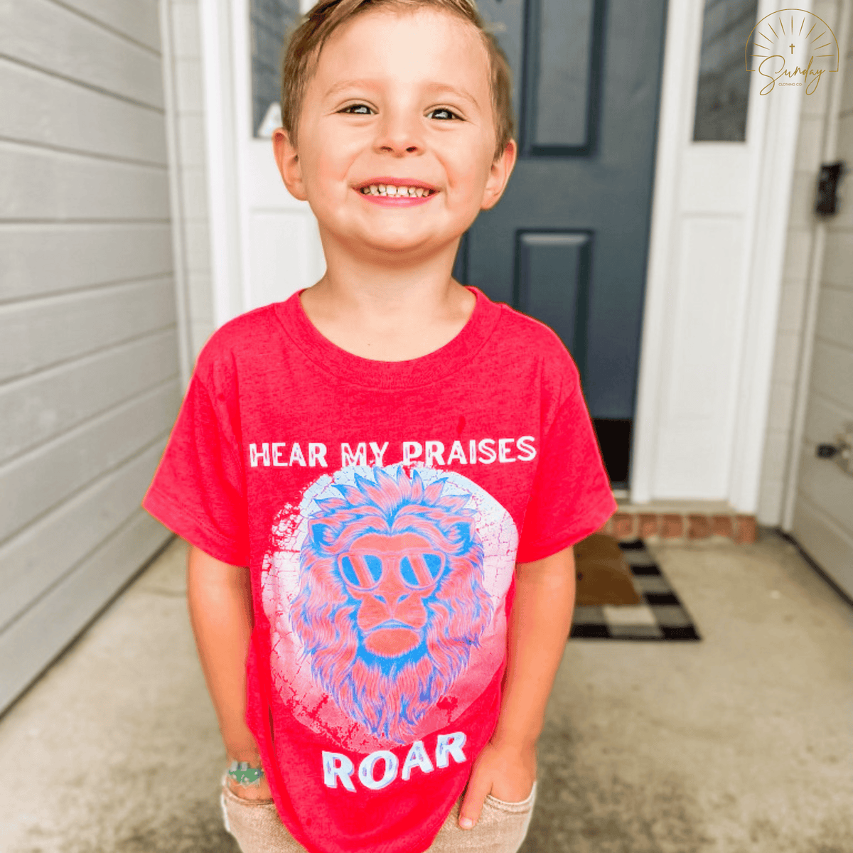 HEAR MY PRAISES ROAR TEE