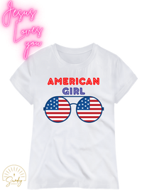 AMERICAN GIRL WOMENS TEE