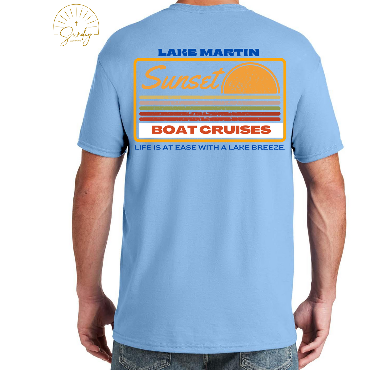 LAKE MARTIN SUNSET CRUISE TEE